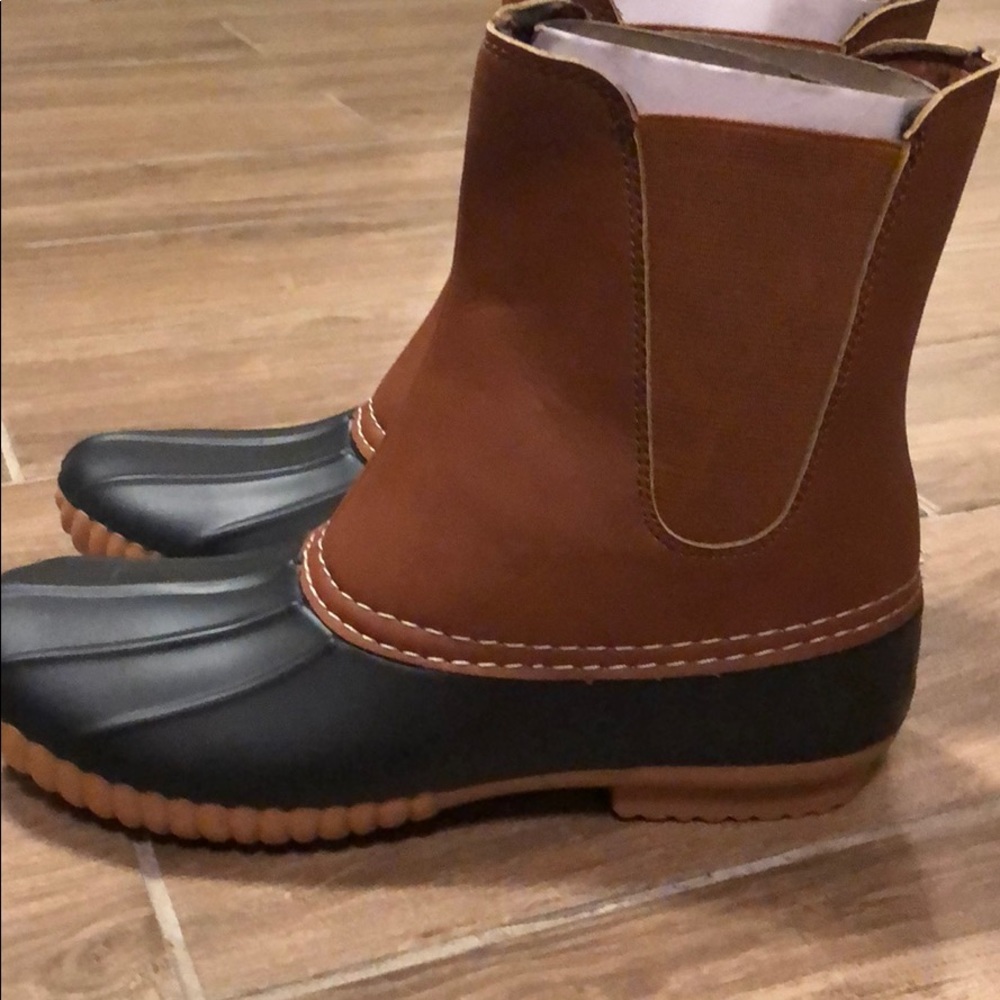 Tall Slip-On Duck Boots